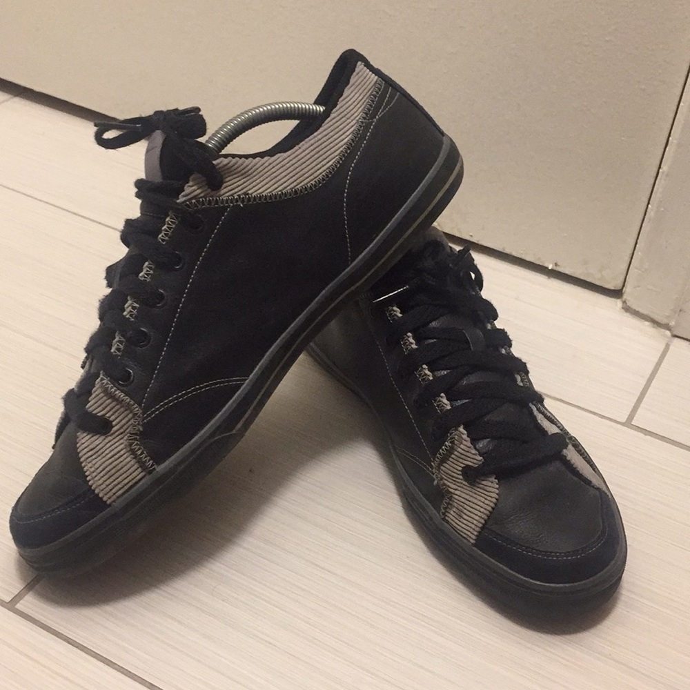 Nikes-Black and grey shoes